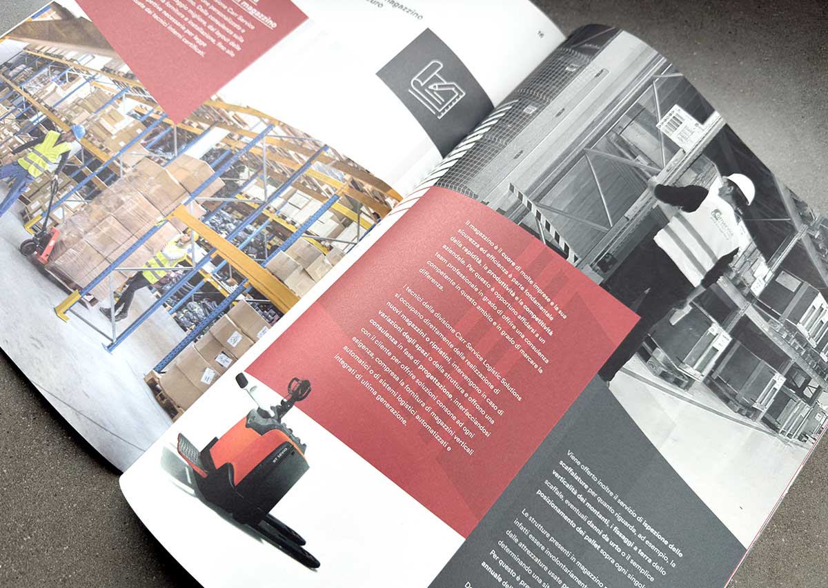 Magazine aziendale Carr Service Udine con novità, servizi e comunicazione interna
