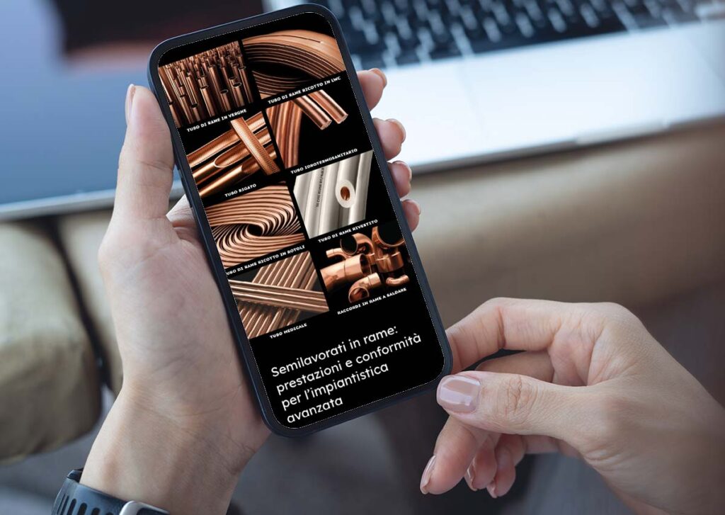 Sito web industriale CMS Metalli Udine