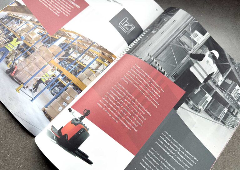 Magazine aziendale B2B Carr Service aperto con contenuti dedicati a persone, servizi e logistica